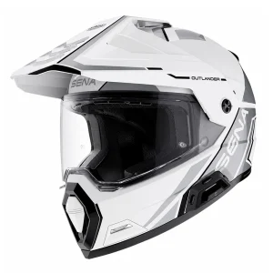 Sena Outlander Bluetooth Enduro Helmet White