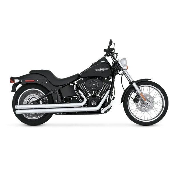 Vance & Hines Big Shots Long Full Exhaust System Chrome
