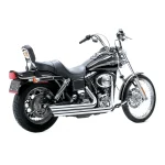Vance & Hines Big Shots Staggered Full Exhaust System Chrome