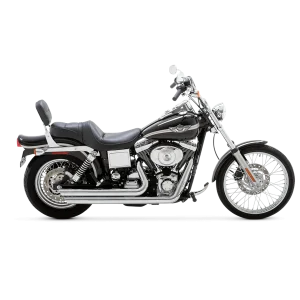 Vance & Hines Big Shots Staggered Full Exhaust System Chrome, Motoee.com