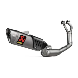 Akrapovic S-Y7R14-HAPT Racing Line Full Exhaust System Yamaha YZF-R7 ABS