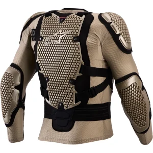 Alpinestars Bionic Action V3 Protector Jacket Beige/Black/Red, Motoee.com