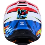 Alpinestars S-M3 Falcon MX Helmet Red/White/Blue