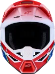 Alpinestars S-M3 Falcon MX Helmet Red/White/Blue