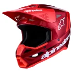 Alpinestars S-M3 Radium MX Helmet Red/White