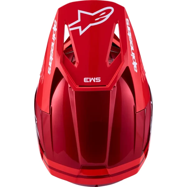 Alpinestars S-M3 Radium MX Helmet Red/White