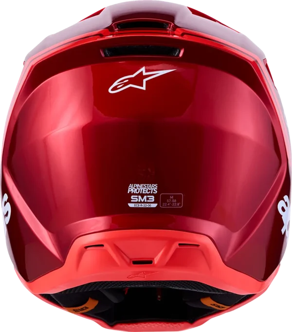 Alpinestars S-M3 Radium MX Helmet Red/White