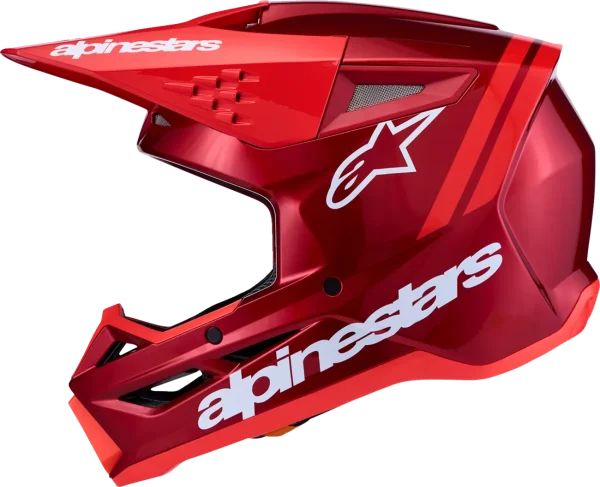 Alpinestars S-M3 Radium MX Helmet Red/White