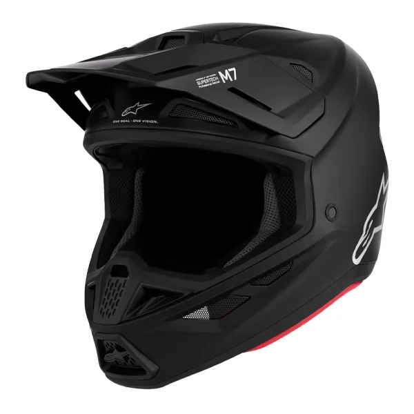 Alpinestars S-M7 MX Helmet Black Matte