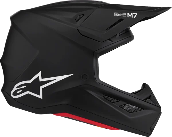 Alpinestars S-M7 MX Helmet Black Matte