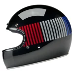 Biltwell Gringo RWB Raceflow Helmet Black
