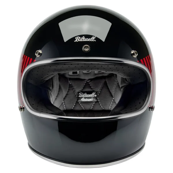 Biltwell Gringo RWB Raceflow Helmet Black