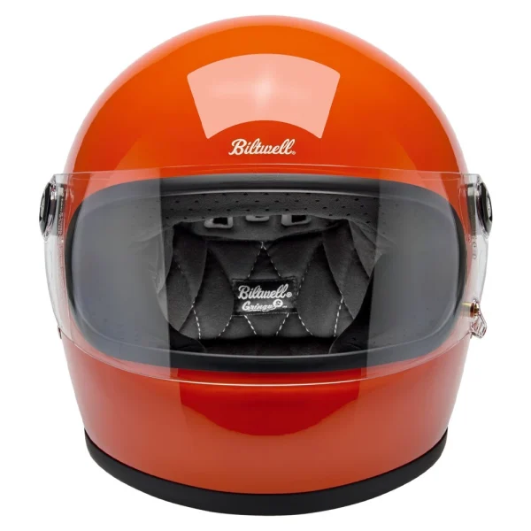 Biltwell Gringo S Helmet Gloss Hazard Orange