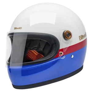 Biltwell Gringo S Helmet Gloss RWB