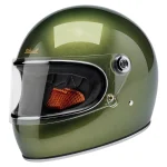 Biltwell Gringo S Helmet Metallic Dart Green