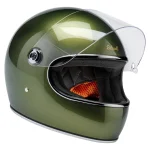 Biltwell Gringo S Helmet Metallic Dart Green