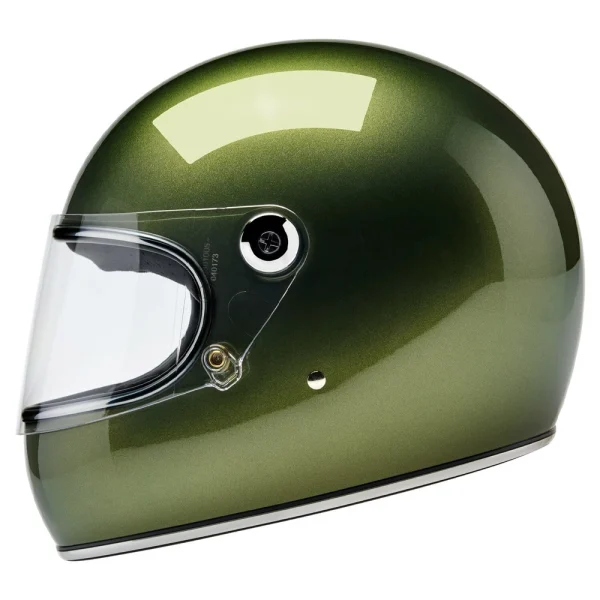 Biltwell Gringo S Helmet Metallic Dart Green