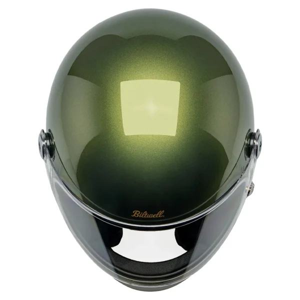 Biltwell Gringo S Helmet Metallic Dart Green