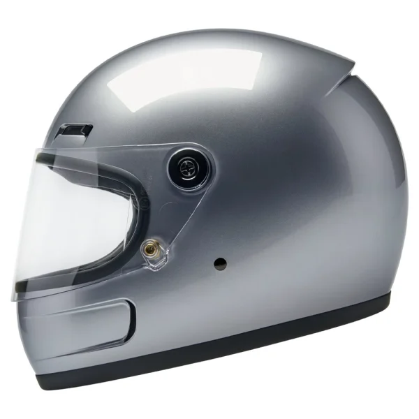 Biltwell Gringo SV Helmet Gloss Silver