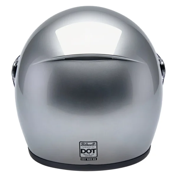 Biltwell Gringo SV Helmet Gloss Silver