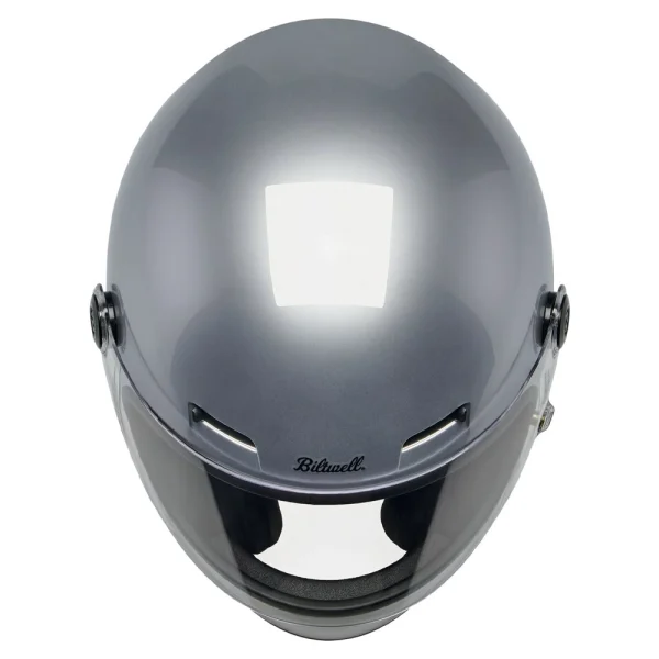 Biltwell Gringo SV Helmet Gloss Silver