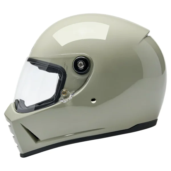 Biltwell Lane Splitter Helmet Chalk