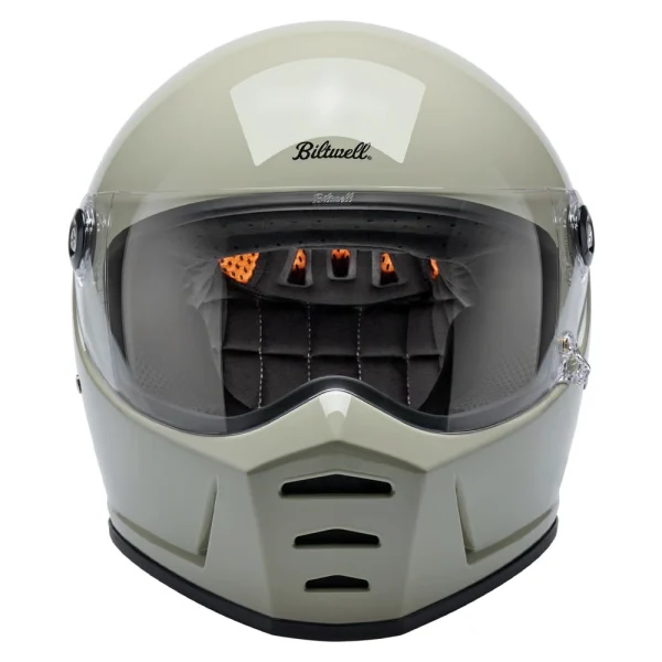Biltwell Lane Splitter Helmet Chalk