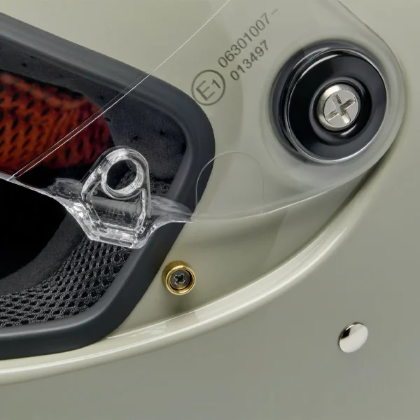 Biltwell Lane Splitter Helmet Chalk