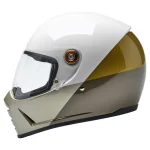 Biltwell Lane Splitter Intersection Gold/Silver/Bronze Helmet