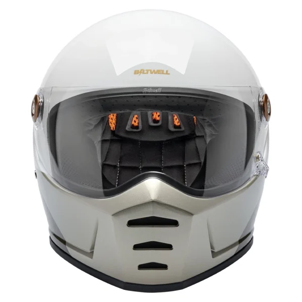 Biltwell Lane Splitter Intersection Gold/Silver/Bronze Helmet