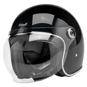 Biltwell Tahoe Helmet Gloss Black