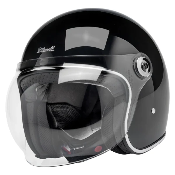 Biltwell Tahoe Helmet Gloss Black