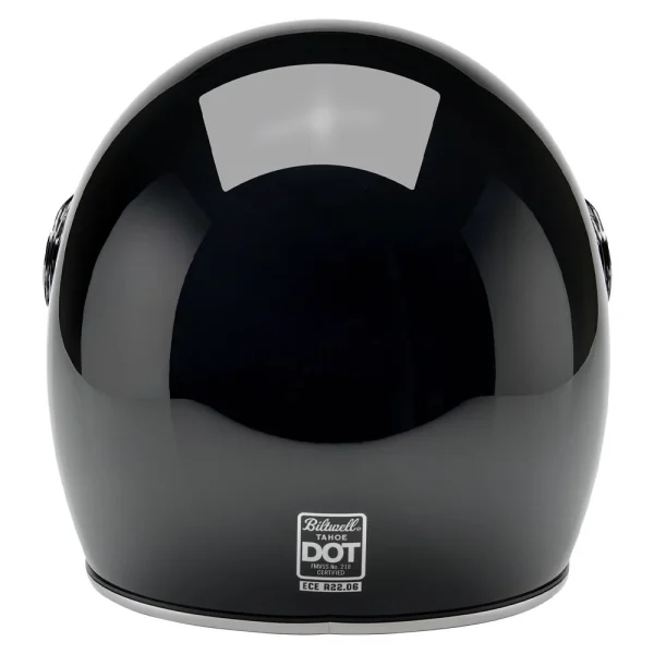 Biltwell Tahoe Helmet Gloss Black