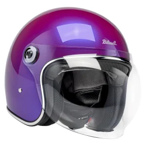 Biltwell Tahoe Helmet Metallic Grape, Motoee.com