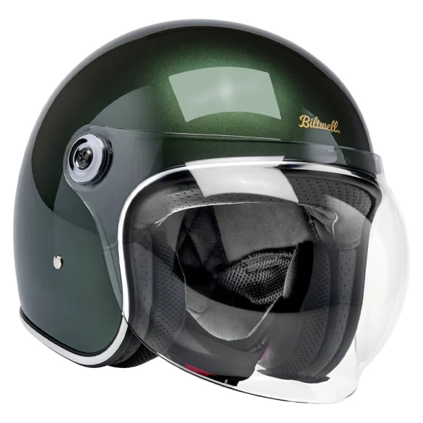 Biltwell Tahoe Helmet Metallic Sierra Green