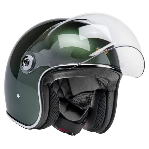 Biltwell Tahoe Helmet Metallic Sierra Green