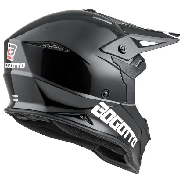 Bogotto H337 MX Helmet Black