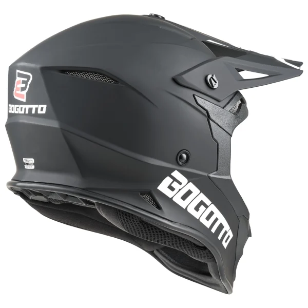 Bogotto H337 MX Helmet Matte Black