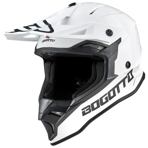 Bogotto H337 MX Helmet White