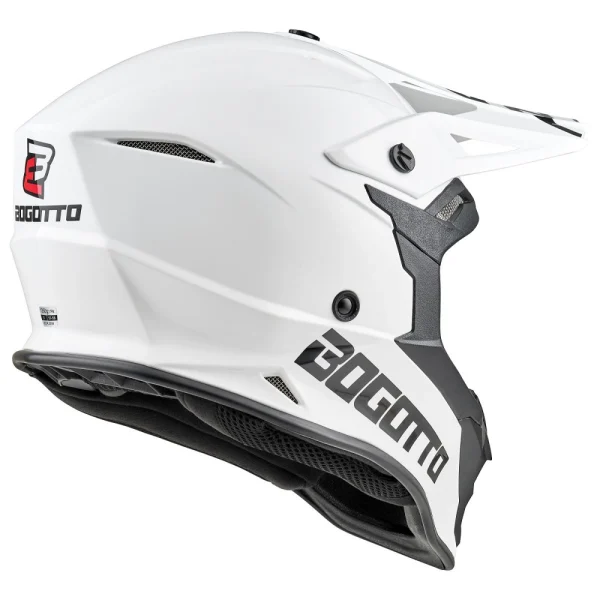 Bogotto H337 MX Helmet White