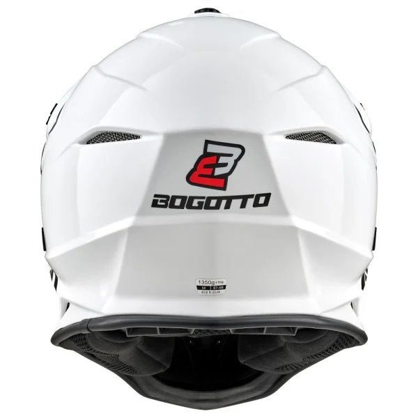 Bogotto H337 MX Helmet White