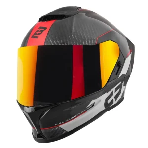 Bogotto Phantom Combo Carbon Helmet Black/Red/White