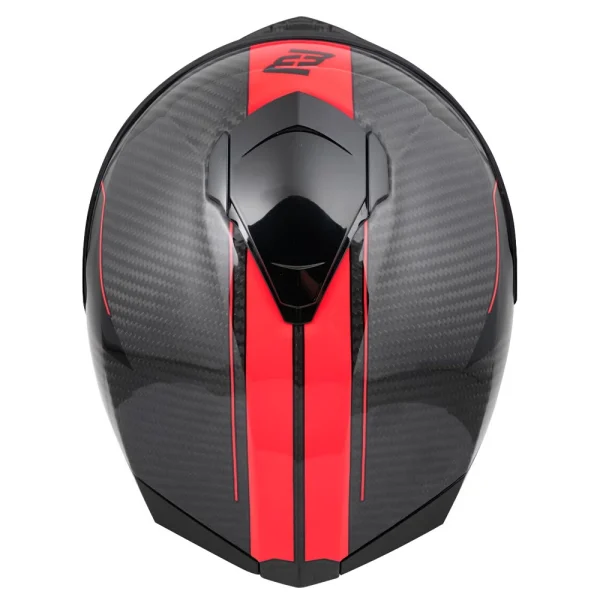 Bogotto Phantom Combo Carbon Helmet Black/Red/White