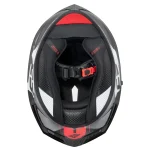 Bogotto Phantom Combo Carbon Helmet Black/Red/White