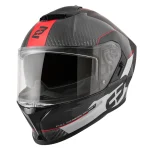 Bogotto Phantom Combo Carbon Helmet Black/Red/White