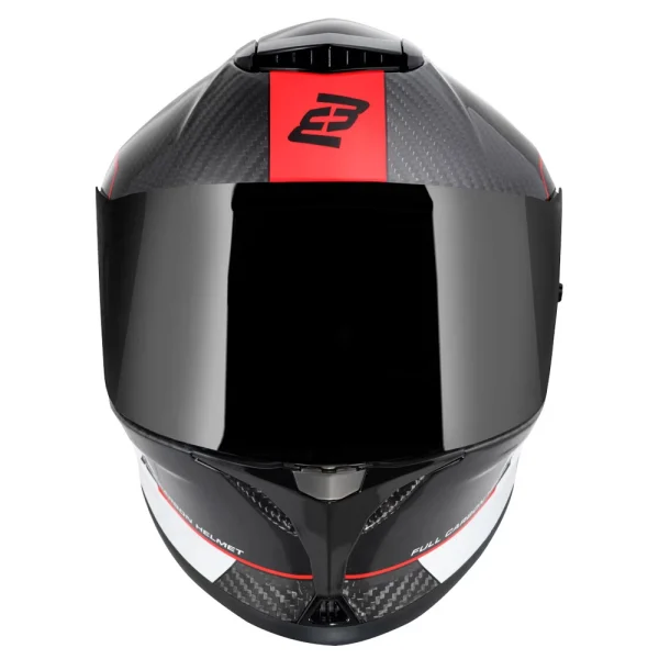 Bogotto Phantom Combo Carbon Helmet Black/Red/White