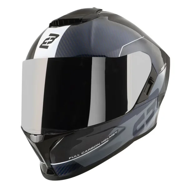 Bogotto Phantom Combo Carbon Helmet Blue/Black/White