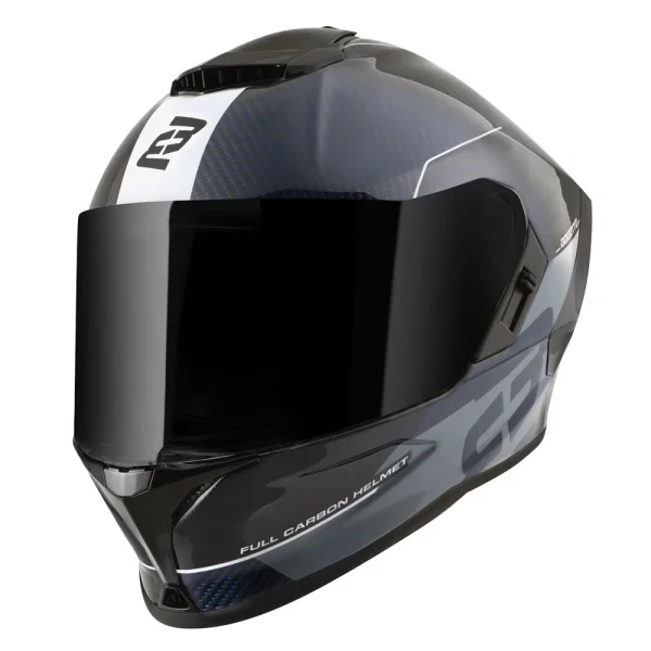 Bogotto Phantom Combo Carbon Helmet Blue/Black/White