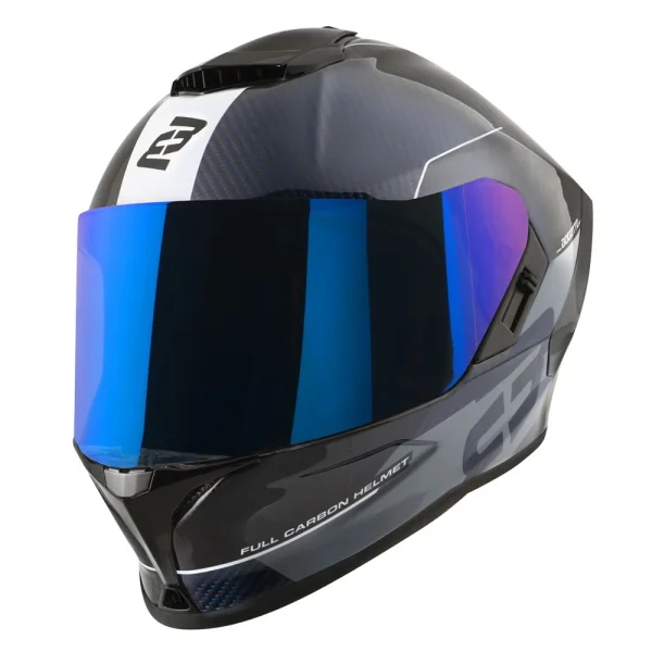Bogotto Phantom Combo Carbon Helmet Blue/Black/White
