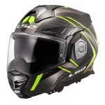 LS2 FF901 Advant X Carbon Future II Helmet Neon Yellow